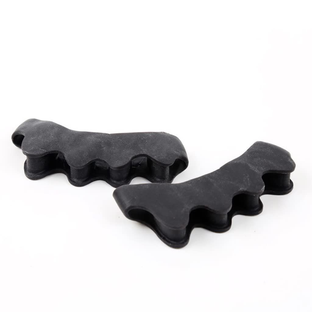 Zehenglätter, Gel-Zehenspreizer, Mittelfußpolster, Gel-Glätteisen für überlappende Zehen, Ballenkorrektur, Hallux-Valgus-Vorfuß-Schmerzlinderung