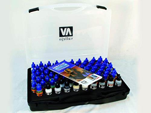 Vallejo Mecha Color VAL69990 mallette de 80 couleurs pour le modélisme Gundam