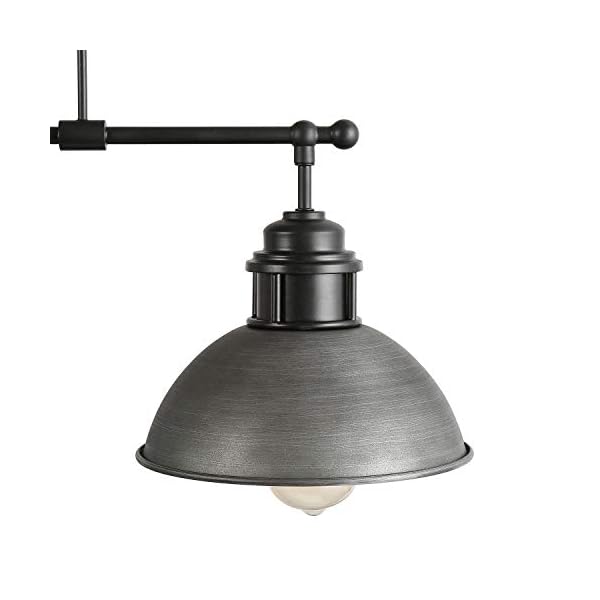 LOG BARN Pendant Lighting for Kitchen Island, Black Chandelier in Brushed Antique Dark Metal