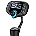 Produktbild Bluetooth FM Transmitter GRDE KFZ Wireless Radio Adapter Dual USB Schnellladung 3.0 Ladegerät MP3 Player freisprecheinrichtung mit 3,5mm AUX-Eingang 1,7-Zoll-Display, TF-Karte, A2DP FM Transmitter