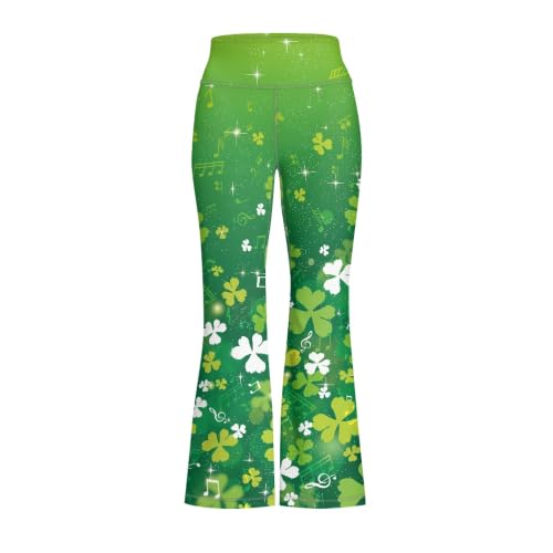 Pantalones acampanados de búho arcoíris para lucir en festivales de verano
