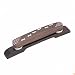 Jazz Guitar Bridge, Adjustable Rosewood 6 String Jazz Guitar Tailpiece Bridge Saddle