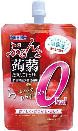 Домашний выбор - Только полезные продукты - Желе Orihiro Purun to Konjac с нулевой калорийностью в пакетиках на подставке, 6 разновидностей, по 6 штук в наборе из 36 предметов, 6 видов, по 6 штук в наборе из 36 предметов, фото 3