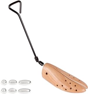 Best Professional Boot Width Stretcher, Adjustable Wooden Tool for Men’s & Women’s Work, Hiking & Leather Boots