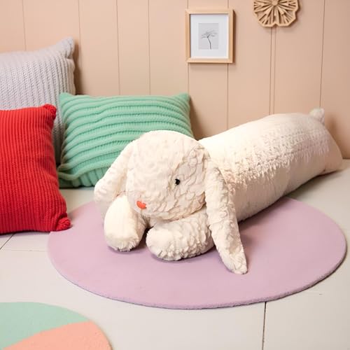 Image of Ryttir 40 Inch 15% Chubbier Large Bunny Stuffed Animal,Soft Rabbit Plush Stuffed Bunnys Body Pillow for Kids and Adults - Perfect Valentine Rabbits Gifts for Cuddling
