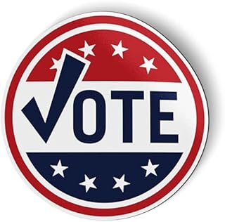 Vote Button - 5" Magnet for Car Locker Refrigerator