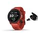 Produktbild Garmin Forerunner 745 Lauf- / Triathlonuhr - inkl. Bluetooth Headset - rot/magmarot