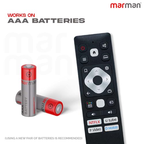 Image of marman Compatible with Acer Tv Remote Control Suitable for I and P Series 4K FHD UHD LED HD Ready Android TV Without Voice Command - Match Remote Key by Key with Existing Remote Control