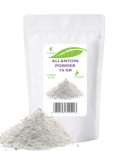 Alantoína en polvo - 10gr - Ingrediente cosmético - reconocido por sus propiedades queratolíticas, hidratantes, calmantes y antiirritantes