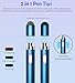 Active Stylus Pen for Touch Screens, Dual Pen Tips for Drawing &Writing,High Precise Universal Digital Pencil for A-pple i-Pad, i-Phone 17/16/15/14/13/12,Tablet/Smartphone/Sam-sung/K-indle - Dark Blue