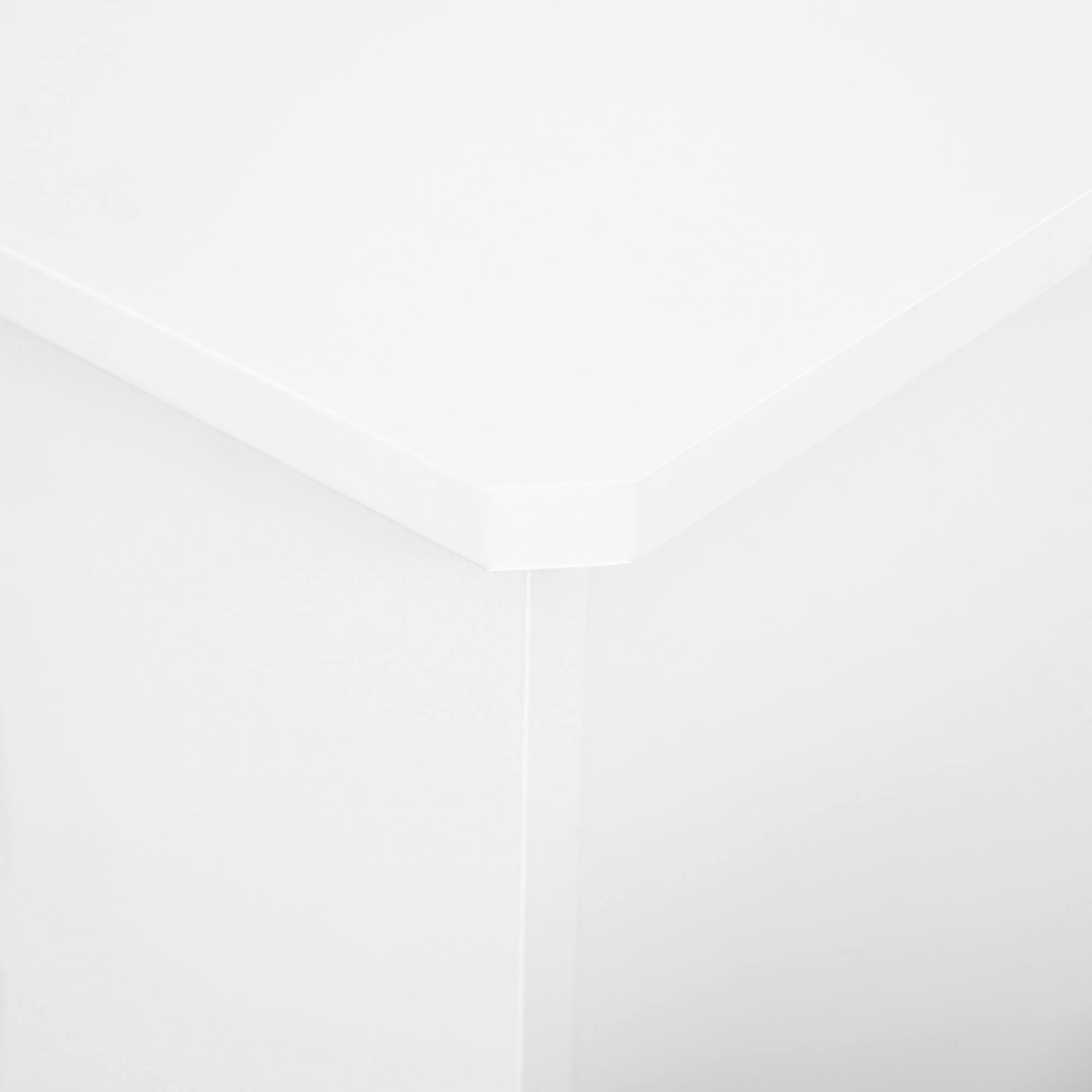 HOMCOM Copritermosifoni a Doghe con Ripiano Portaoggetti 172x19x81cm Bianco | Copri Termosifone Moderno, Antiribaltamento, Copertura Radiatore MDF, Soggiorno, Corridoio, Ufficio