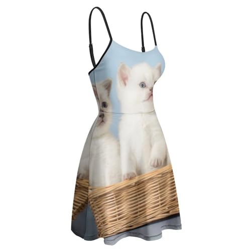 Robe d'été à bretelles fine pour éviter la chaleur - 4