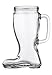 Recycled Glass Oktoberfest Style Large 23 Oz Handled Pitcher Drinking Beer Boot Das Boot Drink Mug Cup Great For Parties Football Games & Bars