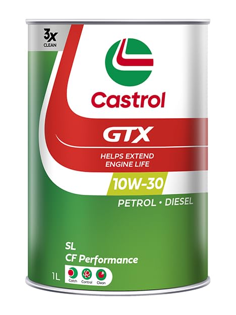 Amazon | Castrol(カストロール) エンジンオイル GTX 10W-30 SL/CF