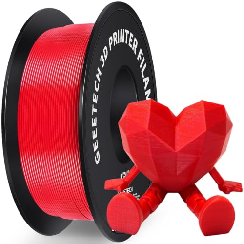 Image of Geeetech Red PLA Filament 1.75mm 1KG for Bambu AMS