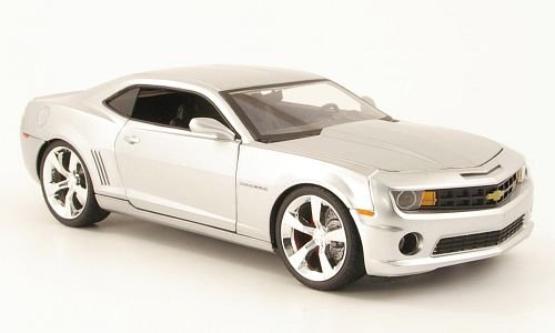 Preisvergleich Produktbild Chevrolet Camaro SS, silbergrau, 2010, Modellauto, Fertigmodell, Jada 1:18
