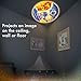 Projectables Six Image LED Plug-In Night Light, Light Sensing, Auto On/Off, Projects Solar System, Earth, Moon, Safari, Aquarium, and Coral Reef on Ceiling, Wall, or Floor 13347