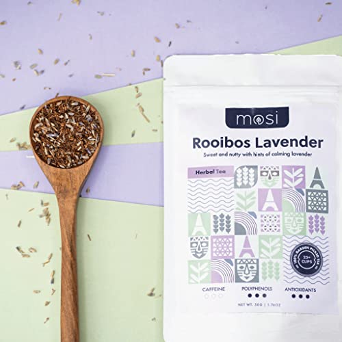 Ultimate Bundle: Tea Infuser Bottle + Premium Rooibos Lavender Loose Leaf Tea (100% Garden Picked) #TOP5