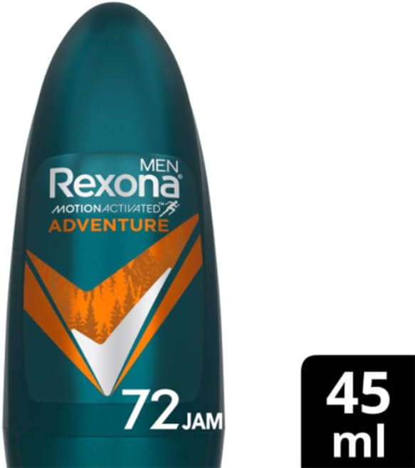 Набор мужских дезодорантов Rexona Lexona Roll on ADVENTURE Adventure Set 1,6 жидких унций (45 мл) x 6 упаковок, фото 4