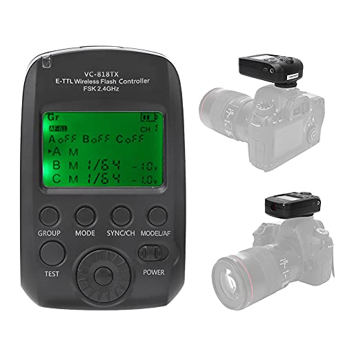 2.4G Flash Trigger, Auxiliary Focus, Manual Flash Trigger for 600D