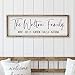 Personalized Framed Family Name Sign (6