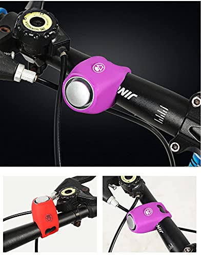 Eonsmn 2021 Super Bike Horn, 120Db Bicycle Electric Bell,Bike Horn Loud，Silicone Waterproof Bikes Warning Horns (Black) #TOP5