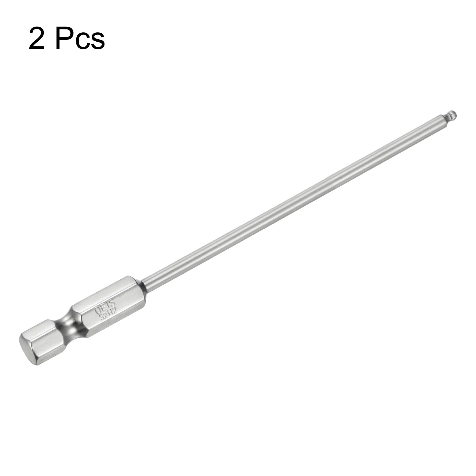 2 X H2.0 Sechskant-Bits – 6,35 Mm Schaft, 25 Mm Länge, Magnetisch – Aus S2-Stahl Für Akkuschrauber & Bohrmaschinen