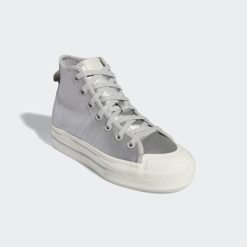 adidas Nizza RF Platform Mid Shoes Women's, Silver, Size4