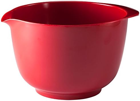 Hutzler Melamine Mixing Bowl Set: 2, 3 and 4 Liters/quarts, Red (3234RD) - Thumbnail 2