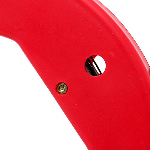 YaeKoo 100 Ft Fish Tape Wire Puller Red Electrician Reel Pull Wires Cable Hand Puller ATE Tools Steel