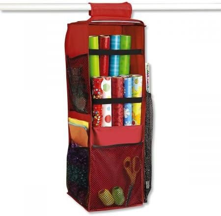 Lillian Vernon Closet Rod Gift-Wrap Organizer- 10" x 10" x 31"