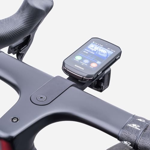Support compteur vélo carbone imprimé 3D pour Garmin Edge et Trek - 4