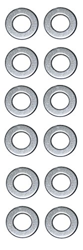 Preisvergleich Produktbild Unterlegscheibe Unterlegscheiben verzinkt 6 mm 12 Stück (0030)