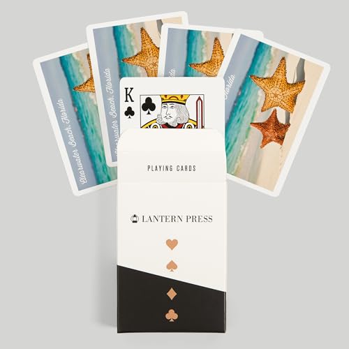 52 Cartas de Póker Clearwater Beach Florida Estrella de Mar miniatura 6