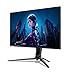 acer Predator XB253Q F3 Gaming Monitor 24.5 Zoll (62 cm Bildschirm) Full HD, IPS, 320Hz DP, 240Hz HDMI, 1ms(VRB), DP 1.4, 2xHDMI 2.0, höhenverstellbar, drehbar (Pivot), FreeSync Premium
