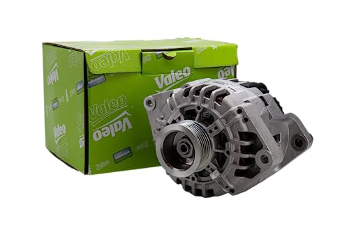 Valeo 439539 Alternatore – 105 Ampere, 14V, Puleggia Free Wheel, 6 Alette, Senso Orario