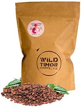 AWARD-WINNING Australian Coffee - Wild Timor Coffee. Wild Organic Whole Bean Coffee. Direct Trade from East Timor, 500g(1.1lb).