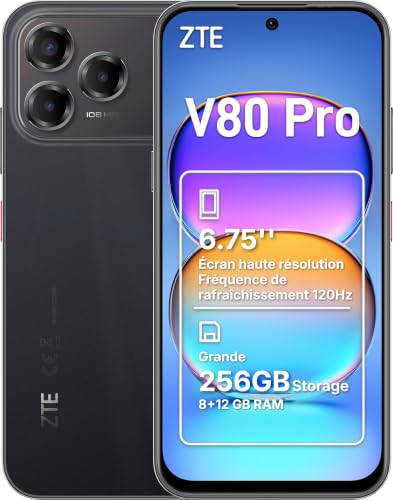 ZTE V80 Pro Smartphone 6.75" 256 Go
