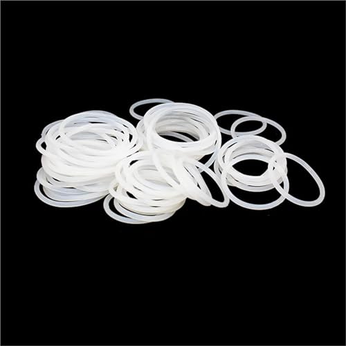 O-ring thickness 2.8/3.5/4/5/5.7mm CS silicone VMQ sealing temperature resistant gasket rubber ring complete in specifications(O