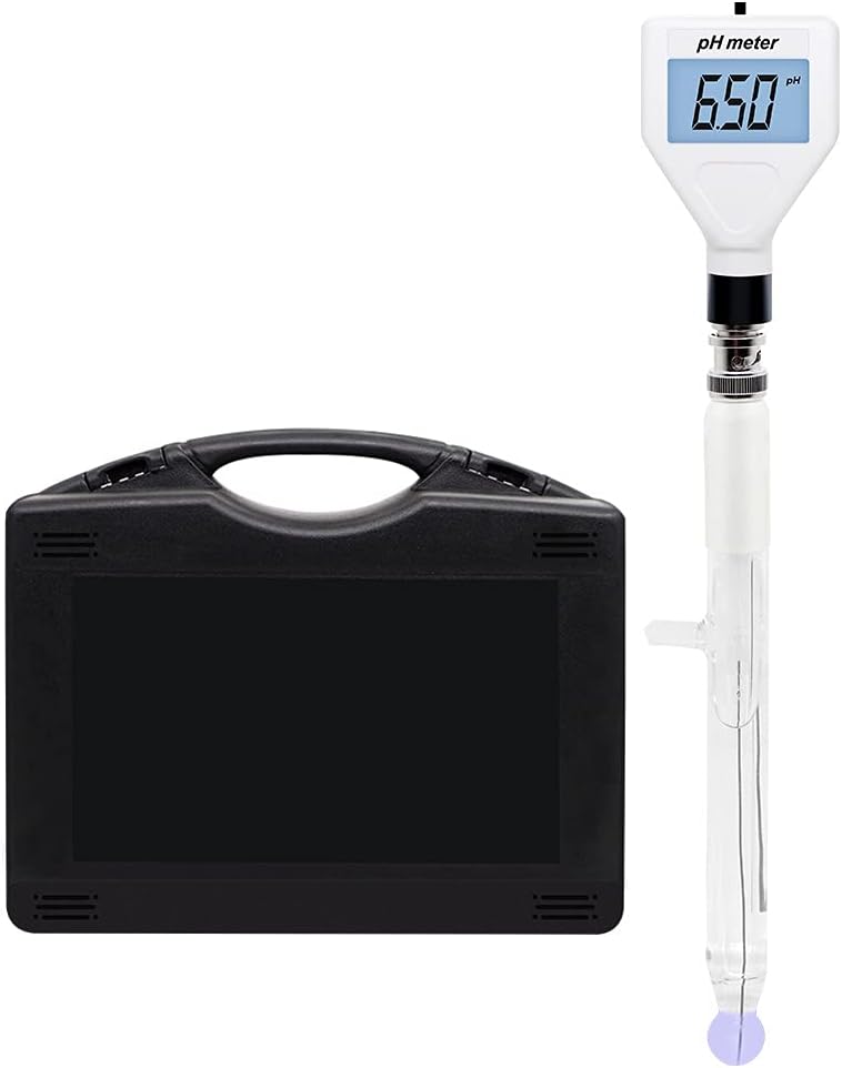 Amazon.co.jp KKmoon PH 測定器 土壌 デジタル酸性度 土壌PH計 PHテスター 酸性度測定器 庭 花 PHセンサー 土壌/果物//液体検出器 産業・研究開発用品