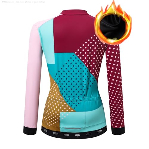 UGLY FROG Camisa de ciclismo feminina para corrida térmica de inverno refletiva