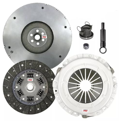 ClutchMaxPRO Performance Stage 2 Clutch Kit with Flywheel Compatible with Jeep 1994-2000 Cherokee 1997-2002 TJ 1994-2002 Wrangler 2.5L (CP01040HDFW-ST2)