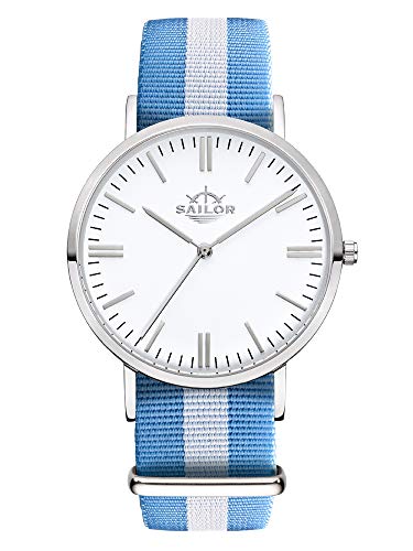 Montre Classic Sail Silver Sailor boîtier argenté haute finition