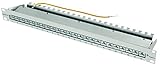 Telegärtner Patch Panel 24xTP,CAT6E,250Mhz,Lichtgrau,, LSA,19