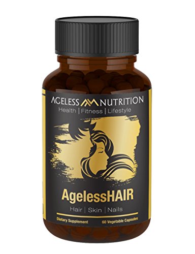 AgelessHAIR - Premium Hair Growth Formula for Healthier, Stronger, Shinier Hair - All