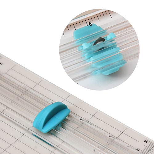 Image of Little Birdie Paper Trimmer and Scoring Board | Compact 3in x 6in Paper Cutter (A5) for Craft, Office, and Home Use | Includes Cutting and Scoring Blades | Anti-Slip Base and Easy Blade Change