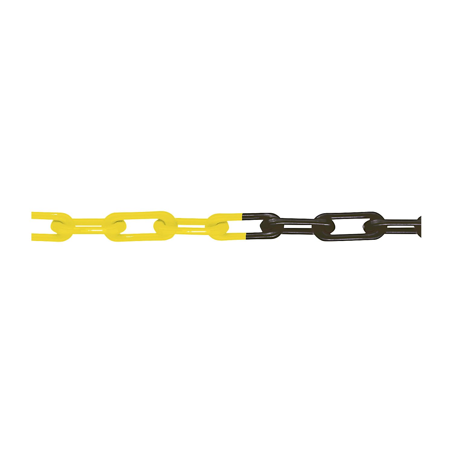 kaiserkraft | Catena in nylon | qualità MNK 6 | lunghezza 50 m | nero/giallo