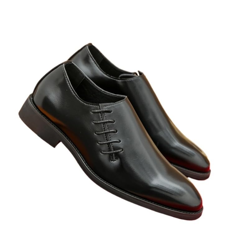 Men's Patent Leather Formal Business Oxfords Dress Shoes Formal Leather Loafers Business Casual Oxford