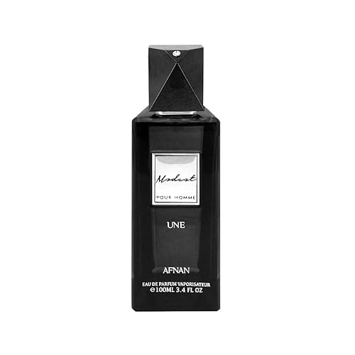 Afnan Modest Pour Homme Eau de Parfum en aerosol, 3.4 onzas líquidas