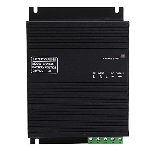 Stabiele generator Loodzuuraccu-oplader 20-600Hz Zelfremmende 12 V / 24 V 4A Intelligente generatoroplader AC 80-275 V… - Afbeelding 3